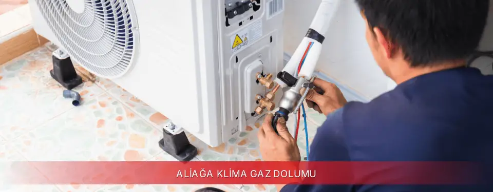 Aliağa İlçemi Regal Klima Gaz Dolumu